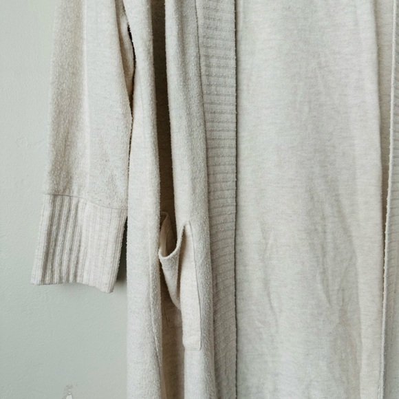 Torrid Plus Size Super Soft Open Front Longline Cardigan cream woman’s 1 - Picture 3 of 8